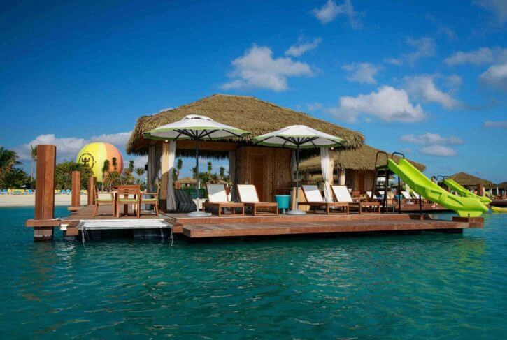 Perfect Day Coco Beach Club beach cabana lounge relax