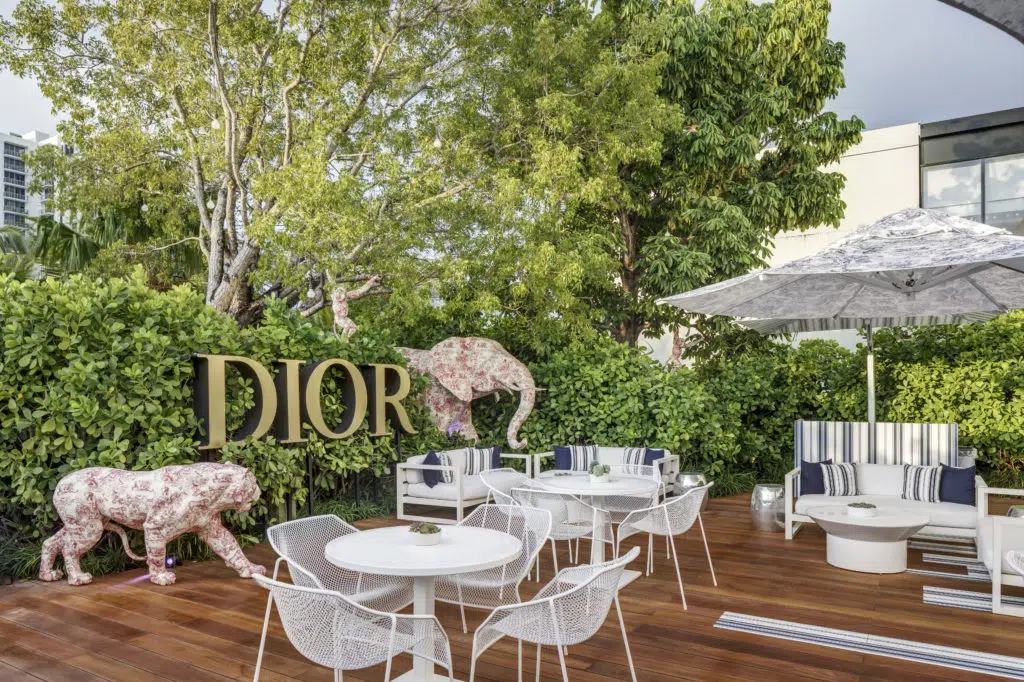 Dior Cafe Umbrellas